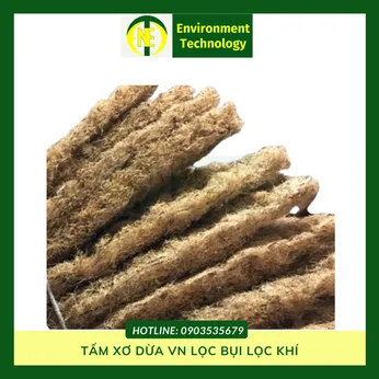 Tấm xơ dừa vn lọc bụi lọc khí