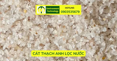 Chuyên CUNG CẤP cát thạch anh lọc nước ĐỦ KÍCH THƯỚC | Môi trường Entec