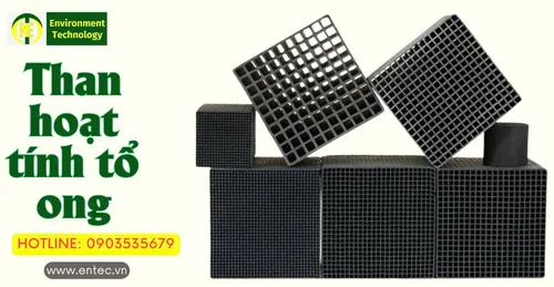 THAN TỔ ONG HOẠT TÍNH – Giải pháp lọc khí, khử mùi, xử lý khí thải hiệu quả | Entec