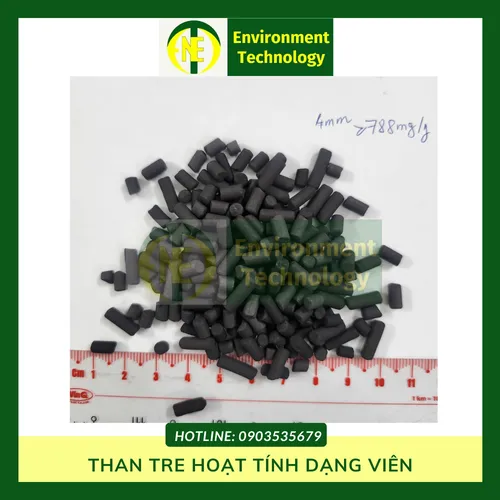 THAN TRE HOẠT TÍNH DẠNG VIÊN - Giải pháp LỌC NƯỚC, LỌC KHÍ hiệu quả