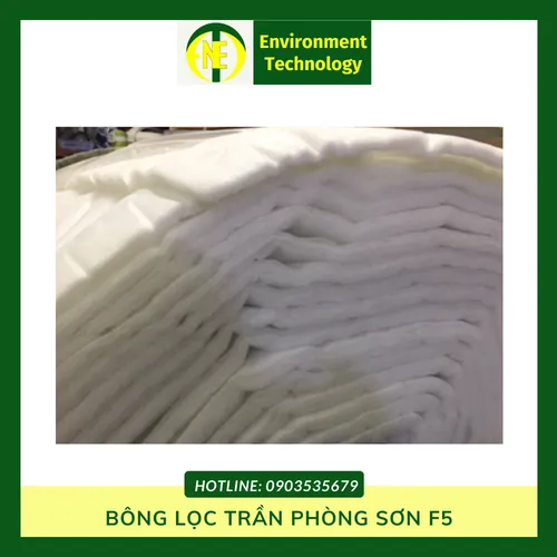 Bông lọc trần phòng sơn F5