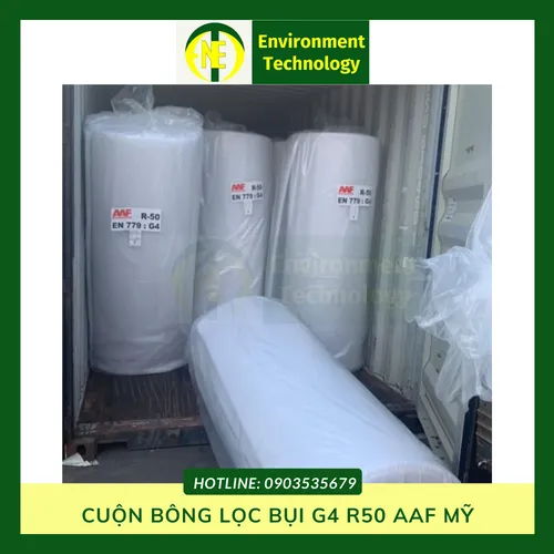Cuộn bông lọc bụi G4 R50 AAF Mỹ