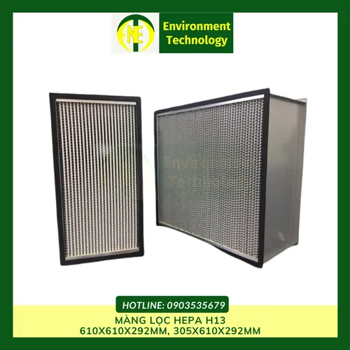 Màng lọc Hepa H13 610x610x292mm
