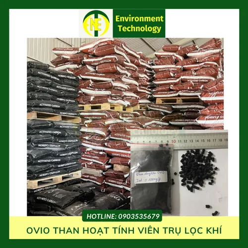 OVIO than hoạt tính viên trụ lọc khí