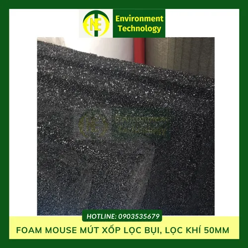 Foam mouse mút xốp lọc bụi, lọc khí 50mm