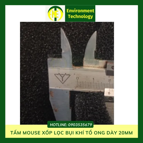 Tấm mouse xốp lọc bụi khí tổ ong dày 20mm
