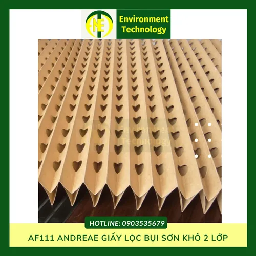 AF111 Andreac giấy lọc bụi sơn khô 2 lớp