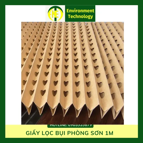 Giấy lọc bụi phòng sơn 1M