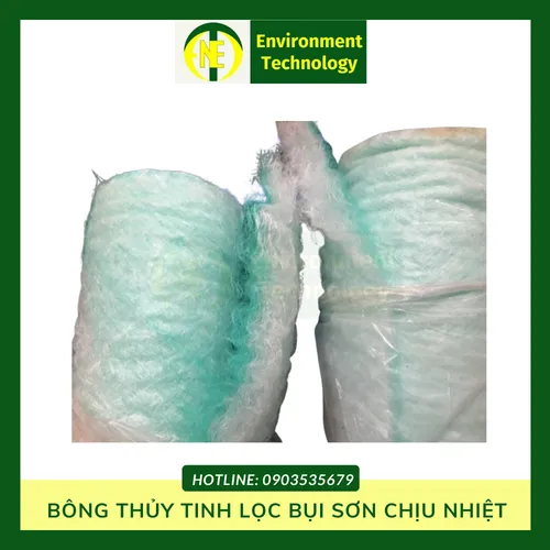 Bông thủy tinh lọc bụi sơn chịu nhiệt