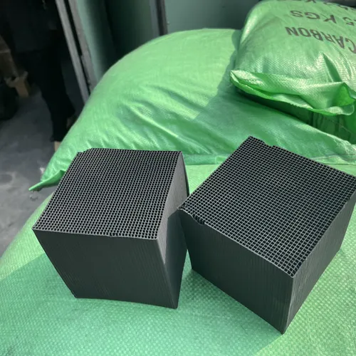 Than hoạt tính tổ ong LỌC KHÍ - KHỬ MÙI công nghiệp| Than Honeycomb (Than Rubic)