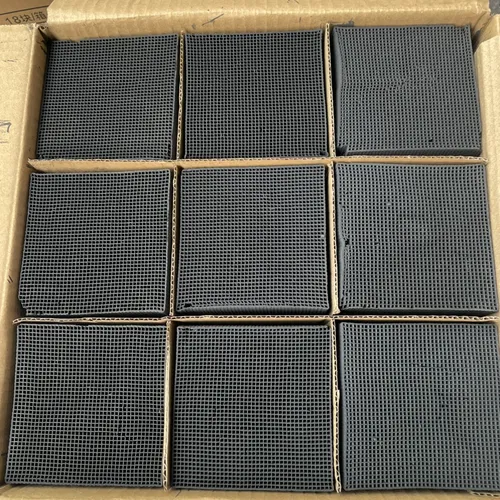 Than hoạt tính tổ ong LỌC KHÍ - KHỬ MÙI công nghiệp| Than Honeycomb (Than Rubic)