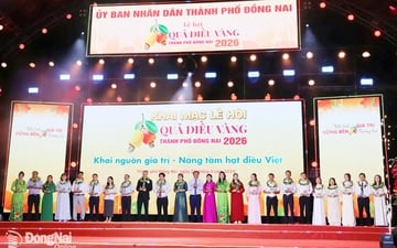 Khai mạc Lễ hội Quả Điều Vàng thành phố Đồng Nai năm 2026: Khơi nguồn giá trị