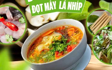 Bún cá Đọt mây Lá nhíp – Tinh hoa ẩm thực núi rừng tại Nhà hàng An Lộc Hotel & Spa