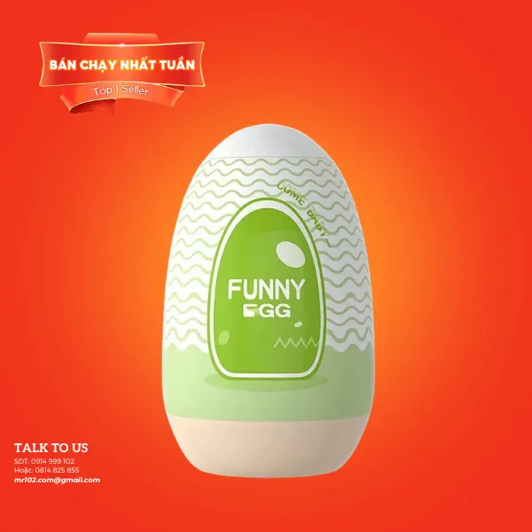 Trứng Thủ Dâm Cho Nam Funny Egg - Bán chạy Tuần 