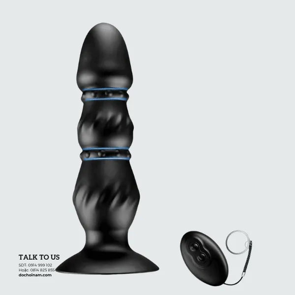 Máy massage tuyến tiền liệt rung điều khiển từ xa cm – Sextoy cho nam - [Quà tặng: Gel bôi trơn 200ml] 