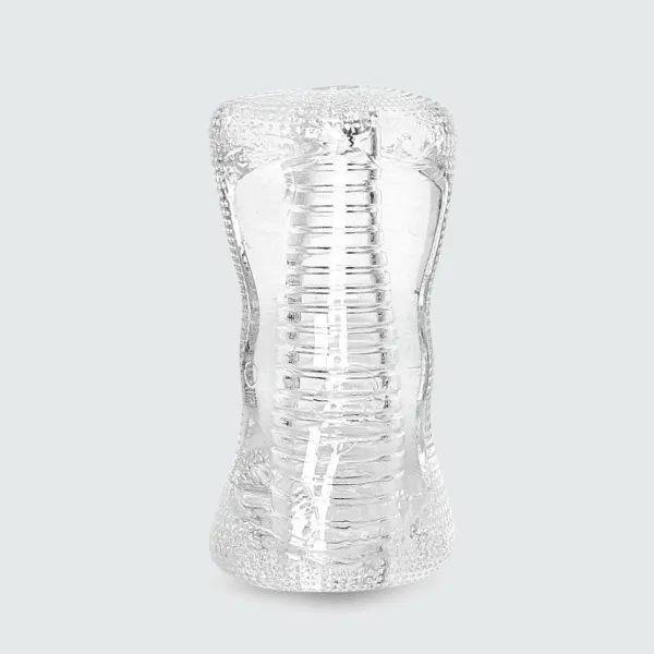 Cốc thủ dâm trong suốt 2 đầu cho nam  [Quà tặng: Gel bôi trơn 200ml] 