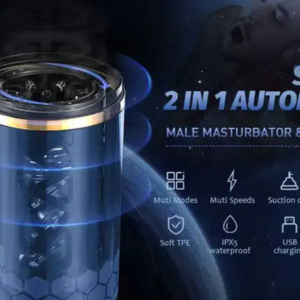 Cốc thủ dâm sục bú cu tự động cho nam cao cấp  -  [Quà tặng: Gel bôi trơn 200ml] 