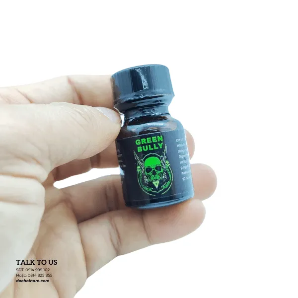 Green Bully Popper 10ml  – Popper Lên Nhanh, Cảm Giác Rõ, Trải Nghiệm Mạnh Mẽ