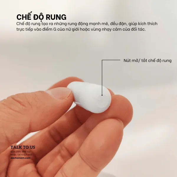 Bao Đôn Rung Silicone Mềm Mại – Hỗ Trợ Nam Giới & Tăng Khoái Cảm