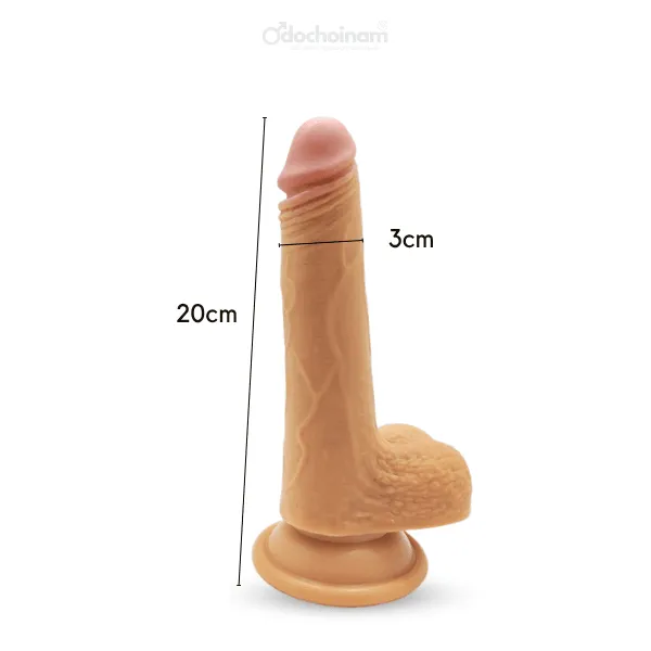 Dương Vật Giả Hít Tường Cao Cấp – Đồ Chơi Tình Dục Cho Gay Gắn Tường Cực Phê - [Quà tặng: Gel bôi trơn 200ml]