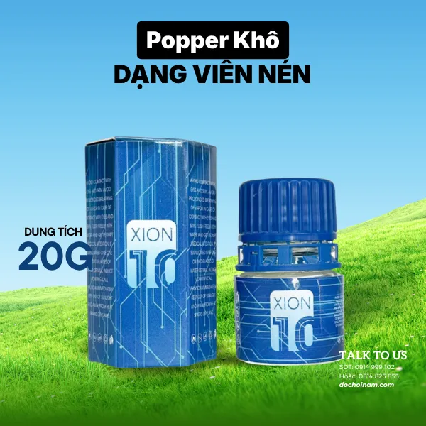 Popper Khô Xion 10 Viên Nén 20g 