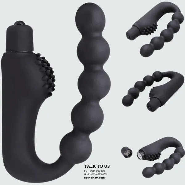 Sextoy Nam Plug Hậu Môn 10 Chế Độ – Khoái Cảm Tuyến Tiền Liệt & Điểm G - Tặng Gel 200ml