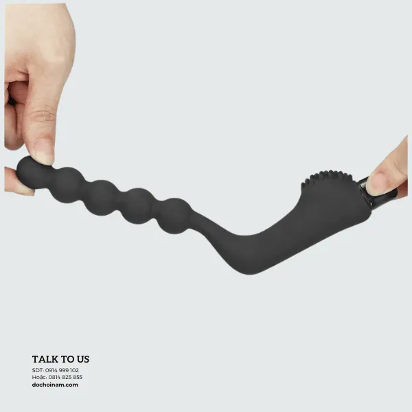 Sextoy Nam Plug Hậu Môn 10 Chế Độ – Khoái Cảm Tuyến Tiền Liệt & Điểm G - Tặng Gel 200ml