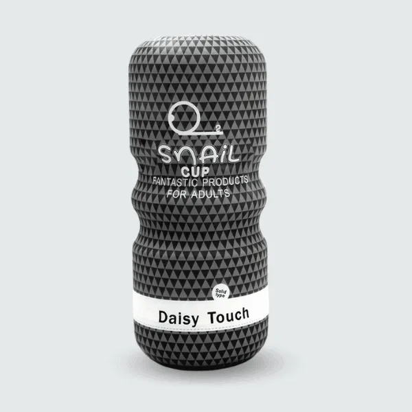 Cốc thủ dâm Snail Cup Daisy Touch cầm tay cho nam -  Phiên bản âm đạo [Quà tặng: Gel bôi trơn 200ml] 