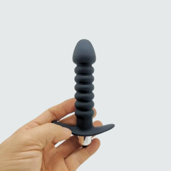 Plug Rung Kích Thích Hậu Môn - Sử Dụng Pin Tiểu - [Quà tặng: Gel bôi trơn 200ml]