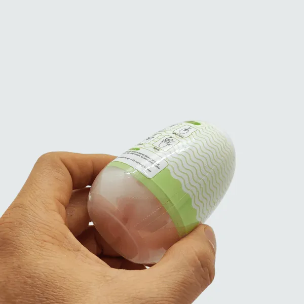 Cốc thủ dâm hình quả trứng Funny Egg cho nam - Âm đạo giả [Quà tặng: Gel KY 50ml]