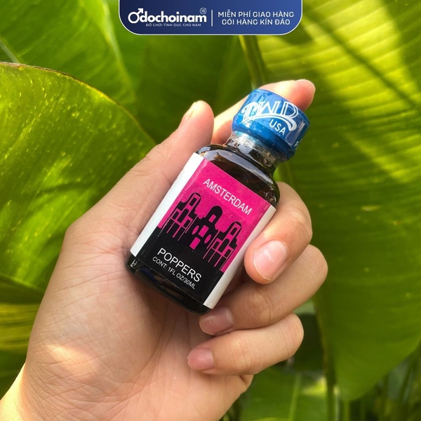 Popper 30ml Amsterdam– Hương thơm cuốn hút, hiệu quả nhanh chóng 