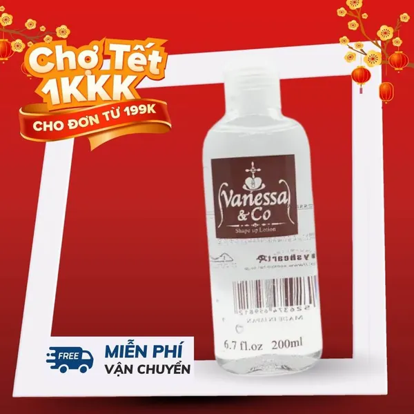 Gel bôi trơn Vanessa & Co 200ml – trong suốt, siêu nhờn, chuẩn Nhật  - Sản Phẩm 1K