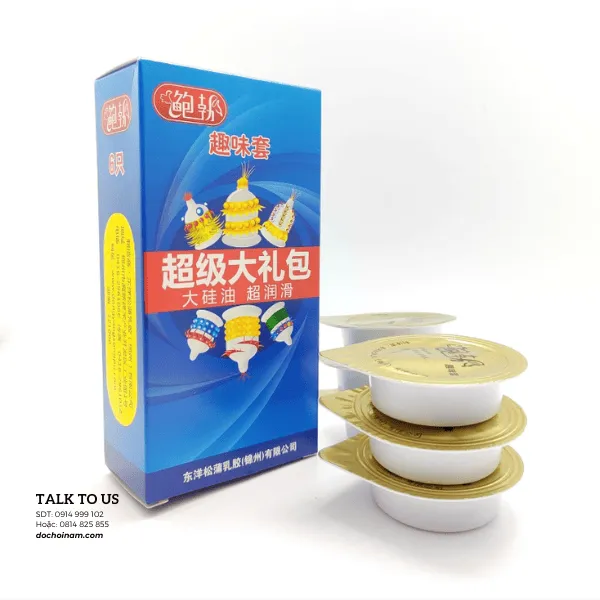 Bao Cao Su Siêu Gai Râu Bi Runbo Extra Sensitive – Hộp 6 Kiểu Kích Thích Mạnh