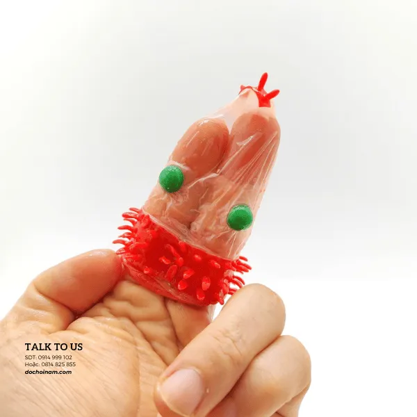 Bao Cao Su Siêu Gai Râu Bi Runbo Extra Sensitive – Hộp 6 Kiểu Kích Thích Mạnh