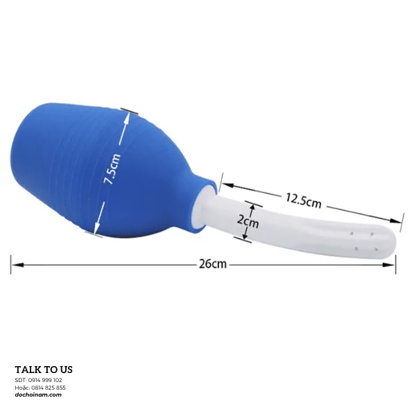 Bình Vệ Sinh Hậu Môn Cầm Tay Bóp Tay Tiện Lợi - Dụng Cụ Vệ Sinh An Toàn Cho Nam