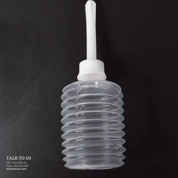 Bình Vệ Sinh Hậu Môn Cầm Tay Bóp Tay Tiện Lợi - Dụng Cụ Vệ Sinh An Toàn Cho Nam (1)