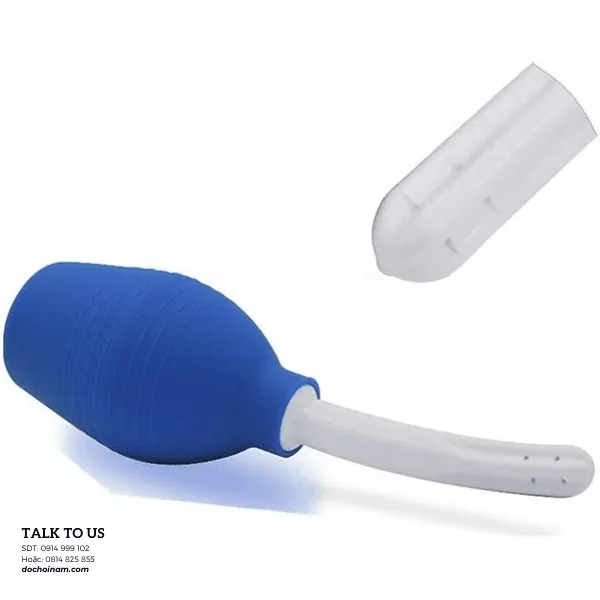 Bình Vệ Sinh Hậu Môn Cầm Tay Bóp Tay Tiện Lợi - Dụng Cụ Vệ Sinh An Toàn Cho Nam