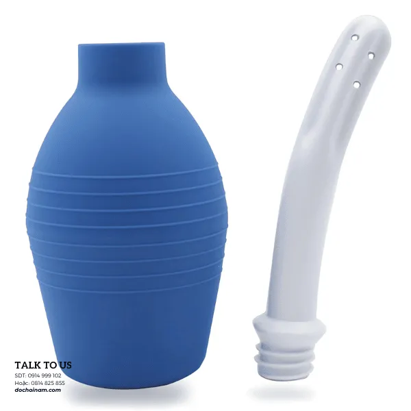 Bình Vệ Sinh Hậu Môn Cầm Tay Bóp Tay Tiện Lợi - Dụng Cụ Vệ Sinh An Toàn Cho Nam