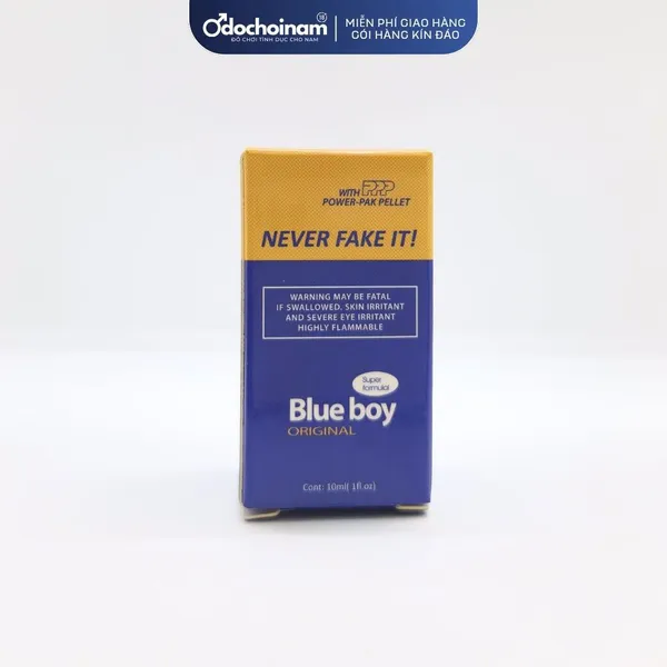 Popper 10ml Blue Boy Original tăng cảm giác khoái cảm