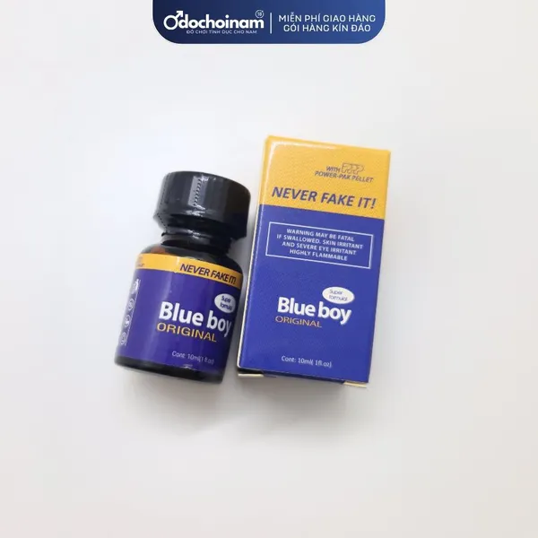 Popper 10ml Blue Boy Original tăng cảm giác khoái cảm