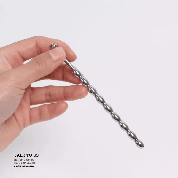 Bộ Đồ Chơi Tình Dục Điện Xung BDSM – Que Sounding & Plug Hậu Môn Inox Kích Thích Mạnh - [Quà tặng: Gel bôi trơn 200ml]