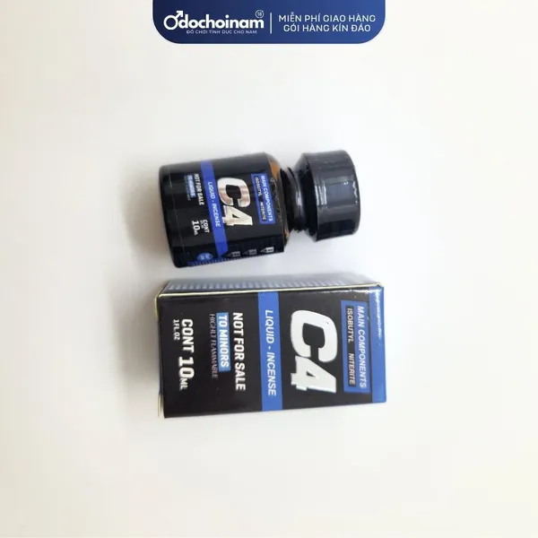 Popper 10ml C4 Liquid Incense tăng cảm giác phấn khích