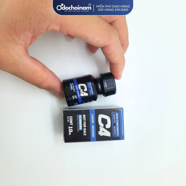 Popper 10ml C4 Liquid Incense tăng cảm giác phấn khích