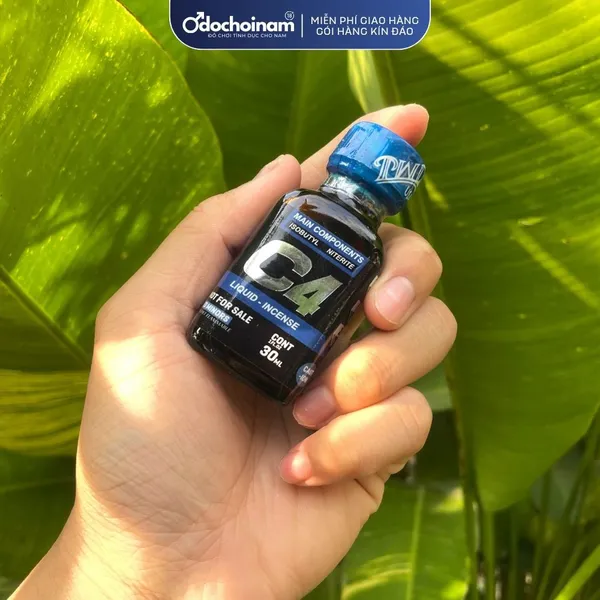 Popper 30ml  C4 Xanh – Hỗ trợ thư giãn và tăng cảm xúc mãnh liệt