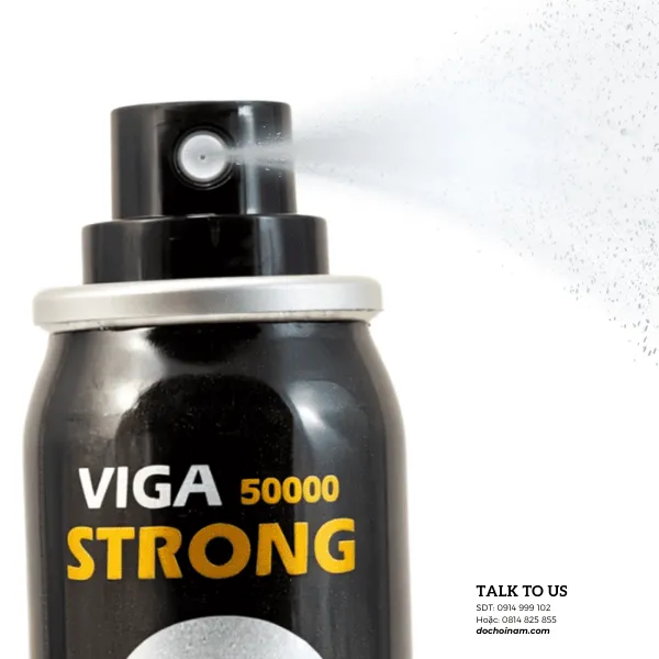 Chai xịt lâu xuất tinh VIGA 50000 – Giải pháp kéo dài cuộc yêu cho nam giới