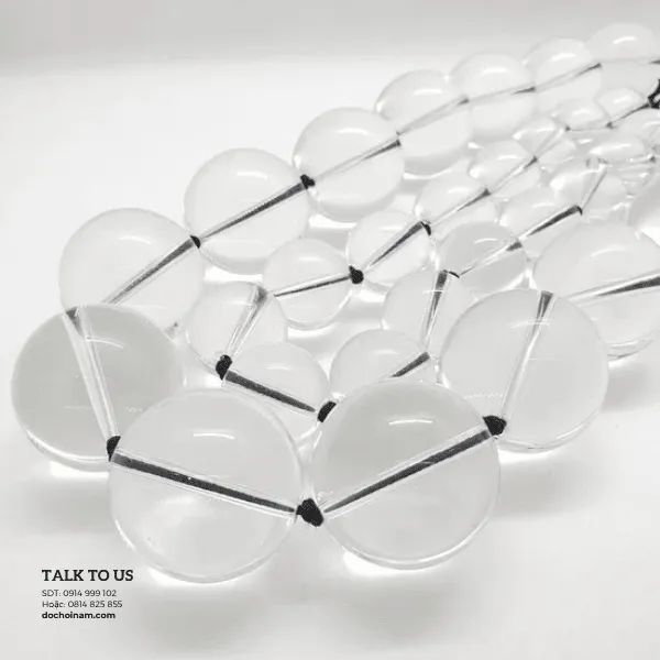 Chuỗi hạt pha lê fisting hậu môn - Đồ chơi Fisting BDSM cho nam [Quà tặng: Gel bôi trơn 200ml] 