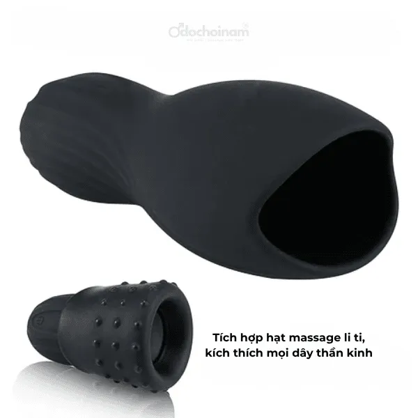 Cốc Rung Thần Kỳ, rung 10 chế độ kích thích dương vật cho nam  -  [Quà tặng: Gel bôi trơn 200ml] 