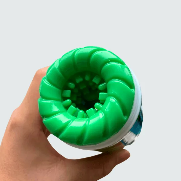 Cốc thủ dâm hai đầu Through cho nam - [Quà tặng: Gel bôi trơn 200ml] 