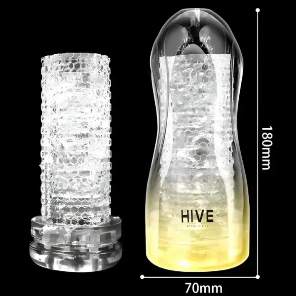 Cốc thủ dâm Hive siêu hạt siêu kích thích  -  [Quà tặng: Gel bôi trơn 200ml] 