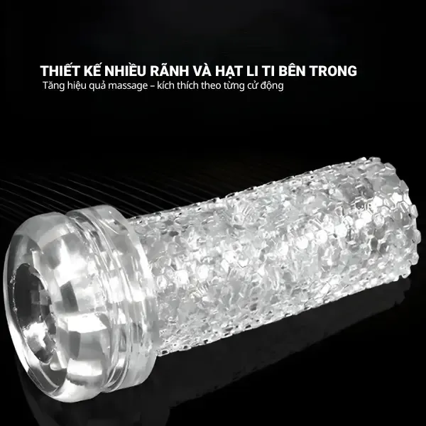 Cốc thủ dâm Hive siêu hạt siêu kích thích  -  [Quà tặng: Gel bôi trơn 200ml] 